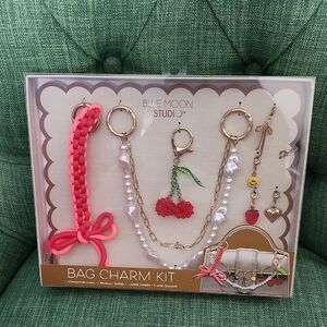 Blue Moon Studio Bag Charm Kit with Pink and Gold Accents